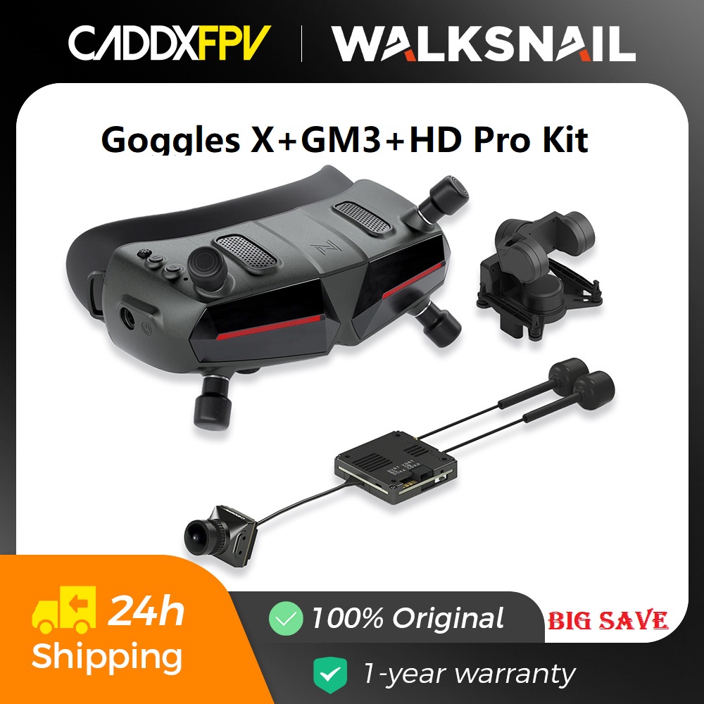 Skyzone Sky04O Pro Fpv Goggles - Очки Caddx Walksnail Avatar HD Goggles